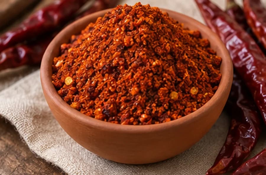 Chicken Karam Podi — illustrative generated product photo